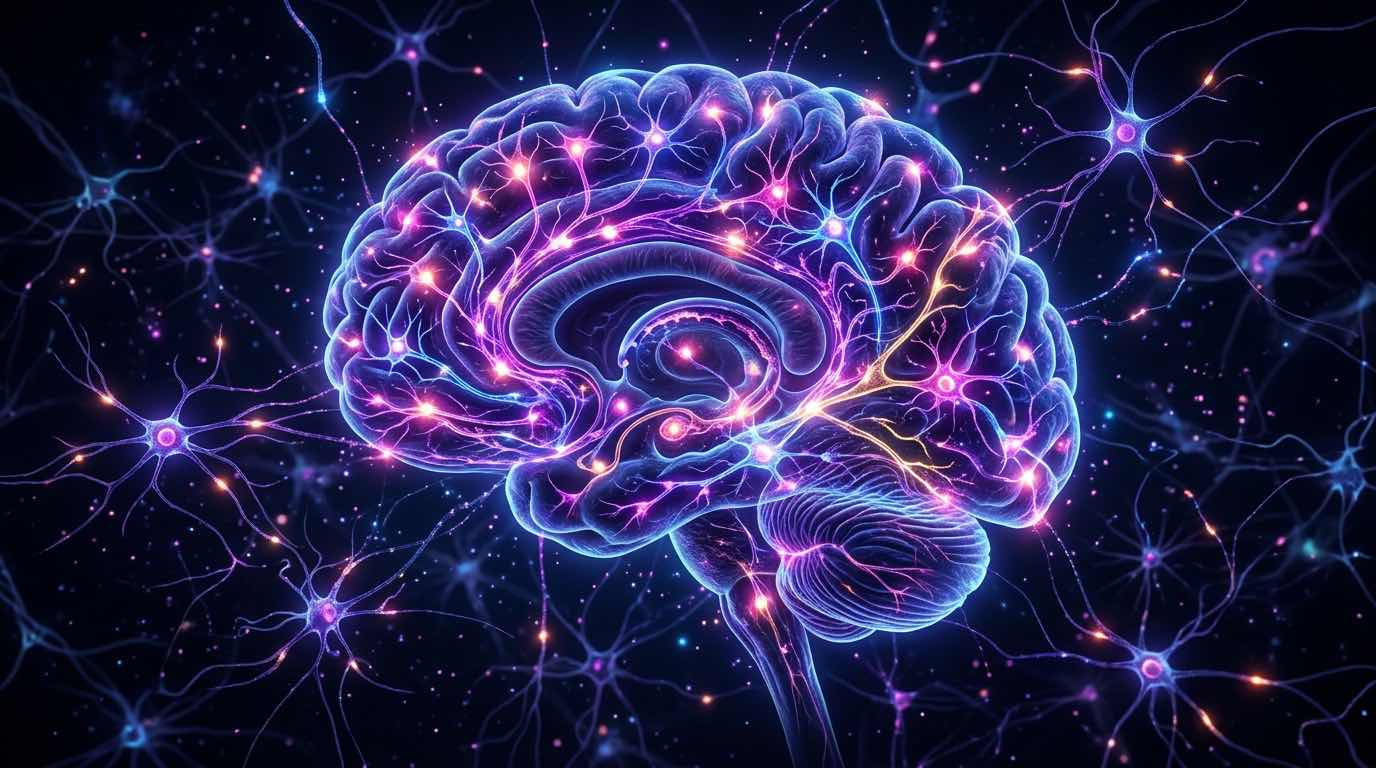 Fondo decorativo de redes neuronales