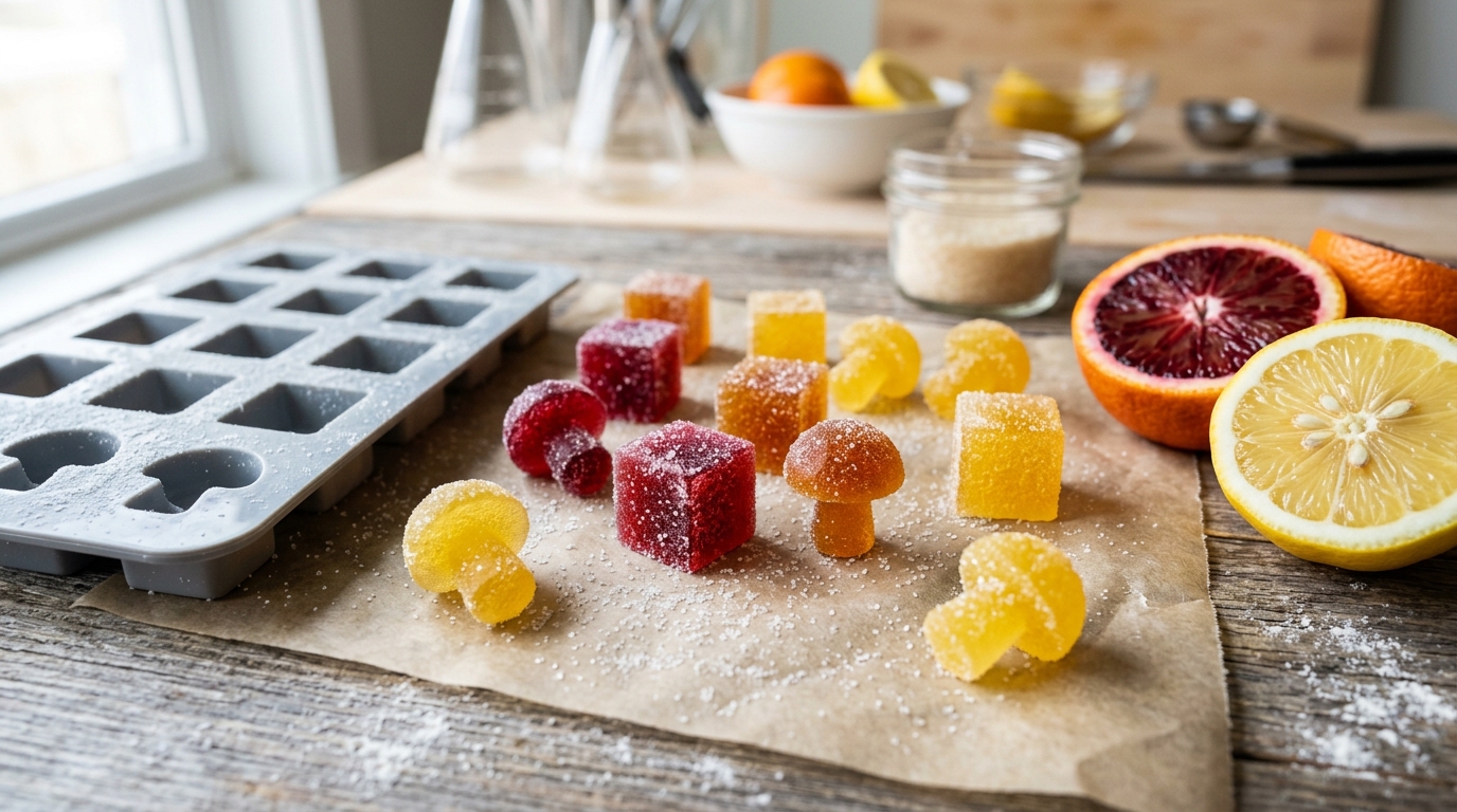 Gomitas de Pectina Cítrica Dosificadas (Vegan & Termoestables)